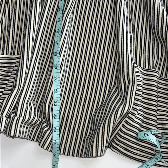 Vignette Black and White Striped Dress - Picture 8 of 9